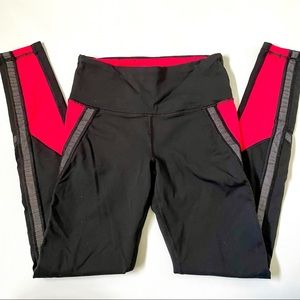 Victoria’s Secret Red & Black Sport Legging
